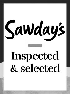 Sawdays badge portrait