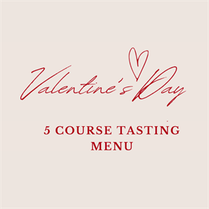 Valentines Day Menu at The Burgoyne