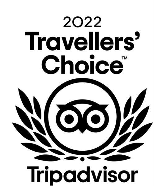 2022 Tripadvisor Travellers' Choice Award Winner