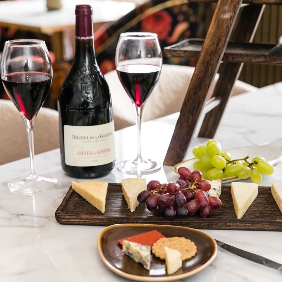 Cheese and Wine at the Burgoyne