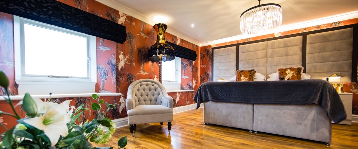 The Muker bedroom has stunning views across the Yorkshire Dales