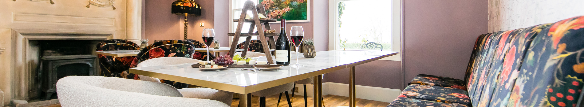 The 1783 restaurant at The Bourgne on the Yorkshire Dales