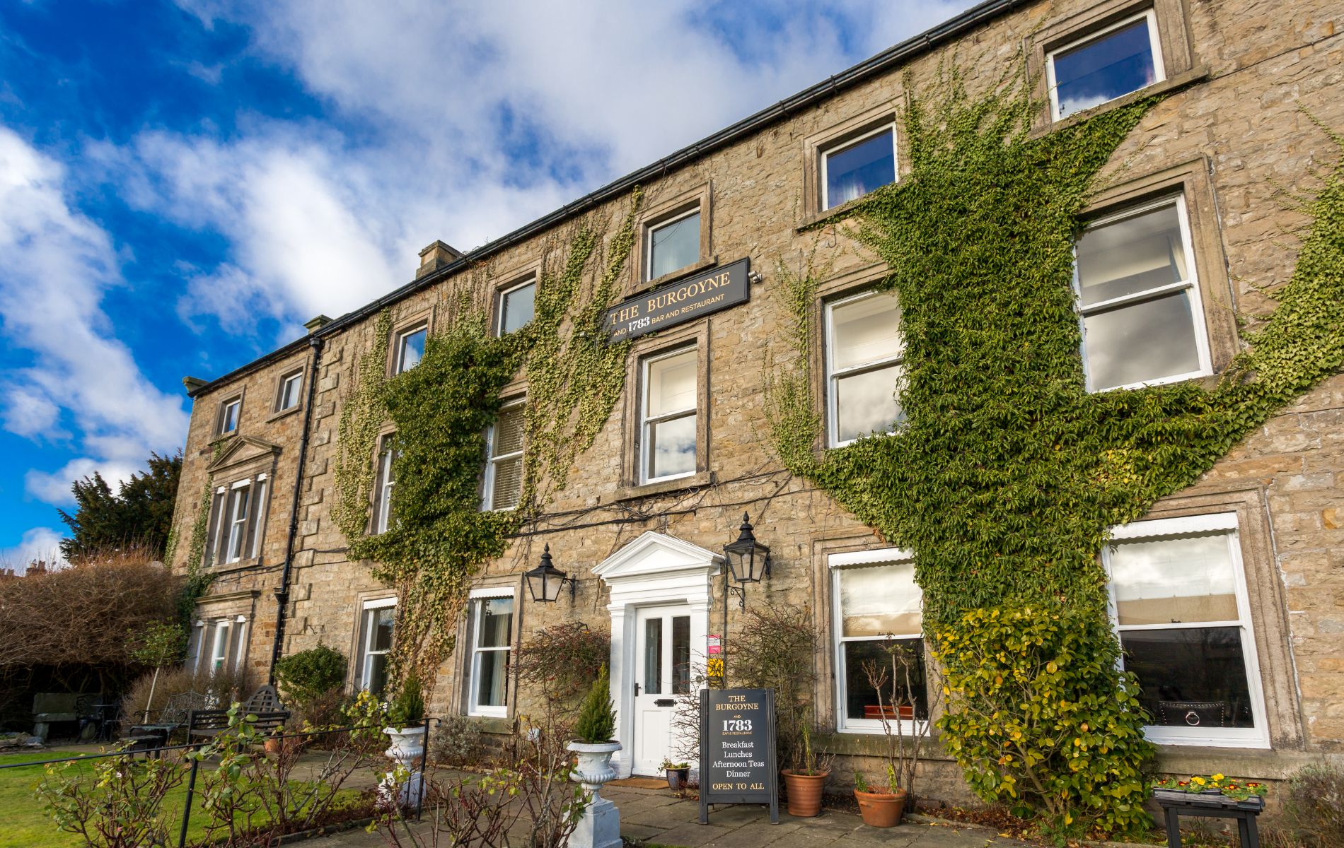 The Burgoyne Hotel in Swaledale North Yorkshire